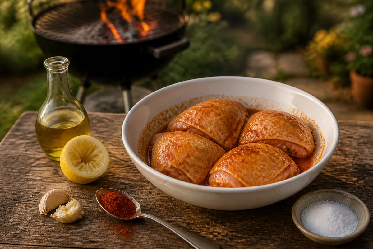 Ma recette facile de marinade poulet barbecue